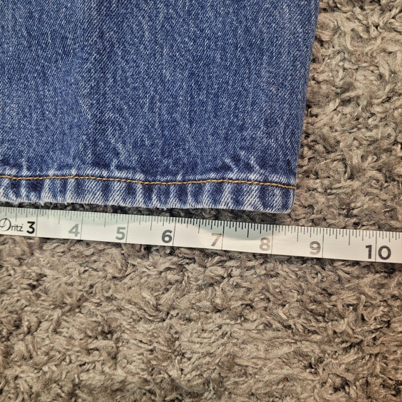 Vintage Levis 501 Denim Jeans Button Fly 38x32 Made In Mexico - Picture 11 of 13